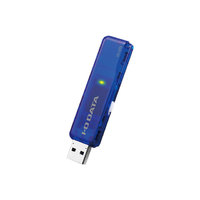 I.O DATA USB 3.0/2.0対応 スタンダードUSBメモリー「U3-STDシリーズ」 スケルトンブルー 32GB (U3-STD32G/B)画像
