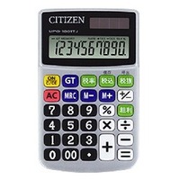 シチズン・システムズ ユニバーサルデザイン電卓 UPO-1001TJ (UPO-1001TJ)画像