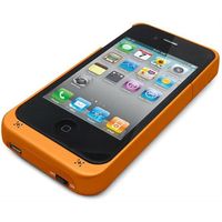 マグレックス +M Battery iPhone4/4S バッテリー内蔵ケース オレンジ (MB01-OR)画像