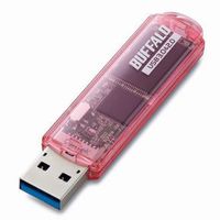BUFFALO USB3.0対応 USBメモリ スタンダードモデル 64GB ピンク (RUF3-C64GA-PK)画像