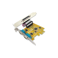 SUNIX 2 port Serial & 1 Port Parallel PCIe card (MIO6479A)画像
