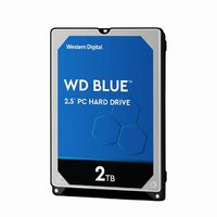 WD Blue SATA HDD 2.5inch 2TB 6.0Gb/s 128MB 5,400rpm 7mm画像