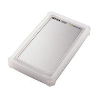 I.O DATA USB2.0/1.1 バスパワー駆動ポータブルHDD 250GB シルバー (HDP-U250S)画像