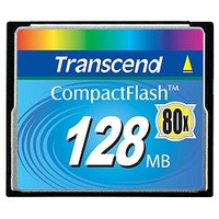 Transcend TS128MCF80 80倍速コンパクトフラッシュ (TS128MCF80)画像
