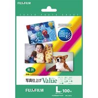 FUJIFILM WPL100VA インクジェット用紙 写真仕上げValue Lサイズ (WPL100VA)画像