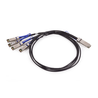Mellanox Mellanox passive copper hybrid cable, ETH 100GbE to 4x25GbE, QSFP28 to 4xSFP28, 1m (MCP7F00-A001)画像