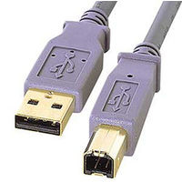 サンワサプライ KU20-5VAH USB2.0ケーブル (KU20-5VAH)画像