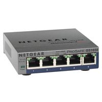 NETGEAR GS105E ギガビット5ポート アンマネージプラス・スイッチ (GS105E-200JPS)画像