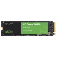 Western Digital WD Green SN350 SSD M.2 PCIe Gen 3 x4 with NVM Express 480GB M.2 2280 (WDS480G2G0C)画像