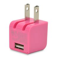 日本トラストテクノロジー USB充電器 cube mini 110 ピンク CUBEAC110PK (CUBEAC110PK)画像