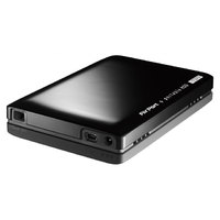 I.O DATA USB 2.0&Wi-Fi接続対応 ポータブルハードディスク 500GB (WNHD-U500)画像