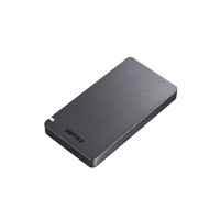 BUFFALO USB3.2(Gen2) ポータブルSSD TypeA&C 500GB ブラック (SSD-PGM500U3-BC)画像