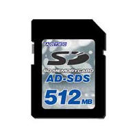 ADTEC SDカード 512MB AD-SDS512 (AD-SDS512)画像