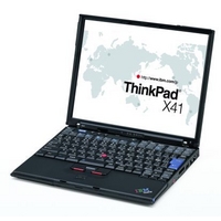 LENOVO ThinkPad X41 (PentiumM 758/512M/40GB/WindowsXP Pro) (25255GJ)画像