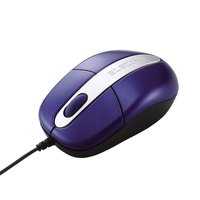 ELECOM M-M1UP2RBU USB&PS/2 ホイール付イメージセンサマウス ブルー (M-M1UP2RBU)画像