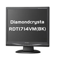 三菱電機 <Diamondcrysta>17インチ TFTモニタ(1280×1024/D-Sub15Pin/DVI/ブラック) (RDT1714VM(BK))画像