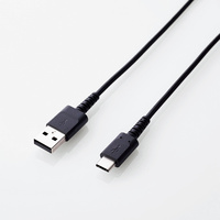 ELECOM スマートフォン用USBケーブル/USB(A-C)/認証品/高耐久/2.0m/ブラック (MPA-ACS20NBK)画像