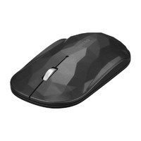 BUFFALO BSMBW330GBK 薄型 3ボタン 無線 BlueLEDマウス ジオメトリーブラック (BSMBW330GBK)画像