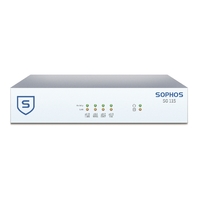 SOPHOS SG 115 アプライアンス+ BasicGuard サブスクリプション(1年)  & Power Cable (BG1B1CSJP)画像