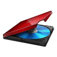 PIONEER Win/Mac クラムシェル型外付ポータブルBD/DVD/CDライター BDR-XD07R (BDR-XD07R)画像