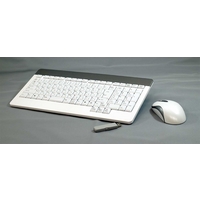 富士通コンポーネント ワイヤレスUSBキーボード・マウス（白） (FKB8580-001)画像