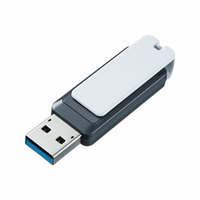 サンワサプライ USB3.1 Gen1 メモリ 32GB UFD-3SWT32GGY (UFD-3SWT32GGY)画像