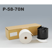 三栄電機 専用感熱ロール紙(AL-58) 1箱3本入り (P-58-70N)画像