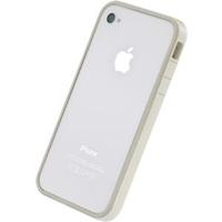 パワーサポート フラットバンパーセット for iPhone4S/4(パールホワイト) (PHC-60)画像