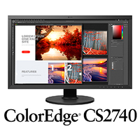 EIZO 液晶モニター ColorEdge CS2740 (CS2740-BK)画像