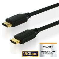 hypertools PremiumHDMIケーブル 1m PHM-1M (PHM-1M)画像
