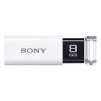 SONY USB3.0対応 ノックスライド式USBメモリー ポケットビット 8GB ホワイト キャップレス (USM8GU W)画像