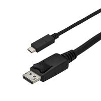 StarTech USB-C – ディスプレイポート変換ケーブル 1m 4K CDP2DPMM1MB (CDP2DPMM1MB)画像