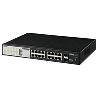BUFFALO BSL-PS-G2116M レイヤー2 802.3at規格 WebスマートGigaスイッチ 16P (BSL-PS-G2116M)画像
