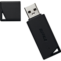 BUFFALO USB2.0用 どっちもUSBメモリー 16GB ブラック (RUF2-K16GR-BK)画像