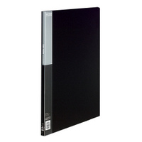 コクヨ ラ-B223D クリヤーブック ベーシック 横入れA3縦20枚ポケット 黒 (B223D)画像