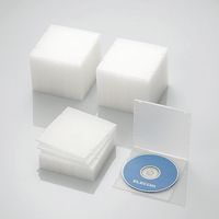 ELECOM CD/DVDスリムPPケース/1枚収納/50パック/クリア (CCD-JPCS50CR)画像