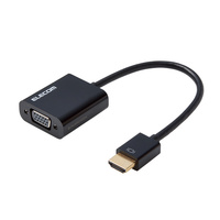 変換アダプタ/HDMI-VGA/ブラック AD-HDMIVGABK2画像