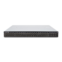 Mellanox Spectrum based 10GbE/100GbE 1U Open Ethernet switch with MLNX-OS, 48 SFP28 ports, 8 QSFP28 ports, 2 power supplies (AC), x86 dual core, Short depth, C2P airflow, Rail Kit, RoHS6 (MSN2410-BB2R)画像
