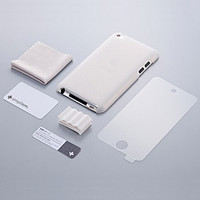 Simplism Thinpoly Cover Set for iPod touch (4th) White TR-TCSTC4-WT (TR-TCSTC4-WT)画像