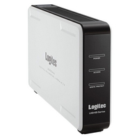 Logitec USB2.0対応 外付型 ハードディスクドライブ 320GB (LHD-ED320U2)画像