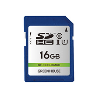 GREENHOUSE GH-SDC-UA16G SDHCカード UHS-I U1 クラス10 16GB (GH-SDC-UA16G)画像