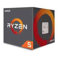 AMD AMD Ryzen 5 2600, with Wraith Stealth cooler (YD2600BBAFBOX)画像