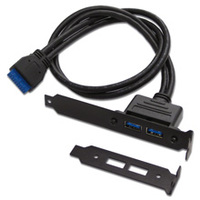 ainex USB3.0リアスロット 2ポート RS-003B (RS-003B)画像