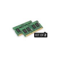 KINGSTON DDR3 Non-ECC 16GB SODIMM 1600 MHz Kit of 2 CL11 KVR 1.35V (KVR16LS11K2/16)画像