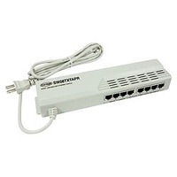 COREGA 8ポート 100M/10M タップガタスイッチングHUB (CG-SW08TXTAPR)画像