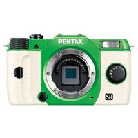 PENTAX Q10ボディ グリーン/ホワイト029 (Q10BODY GR/WH029)画像