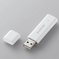 ELECOM USB2.0フラッシュメモリ ホワイト 1GB MF-BU201GWH (MF-BU201GWH)画像