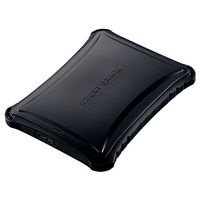 ELECOM ELECOM Portable Drive USB3.0 1TB Black ZEROSHOCK (ELP-ZS010UBK)画像