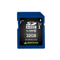 GREENHOUSE UHS-I対応SDHCカード 32GB GH-SDHCUA32G (GH-SDHCUA32G)画像