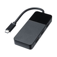 サンワサプライ AD-ALCMST3HD USB TypeC MSTハブ (DisplayPort Altモード)HDMI (AD-ALCMST3HD)画像